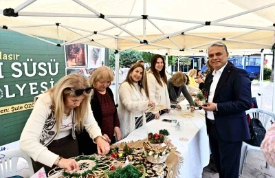 Muratpaşa Belediyesi&rsquo;nden kadınlara kapı s&uuml;s&uuml; at&ouml;lyesi
