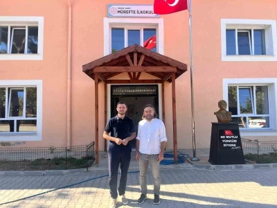 Mürefte’deki iki okula yazıcı desteği
