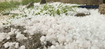 Muş&rsquo;ta dolu yağışı etkili oldu
