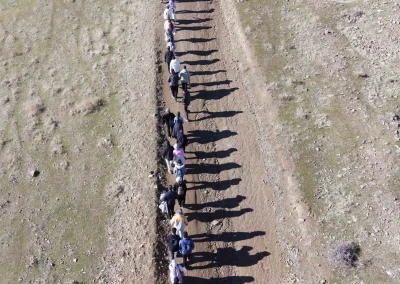 Muş&rsquo;ta "Adımlarla Keşfet" projesi kapsamında doğa y&uuml;r&uuml;y&uuml;ş&uuml;
