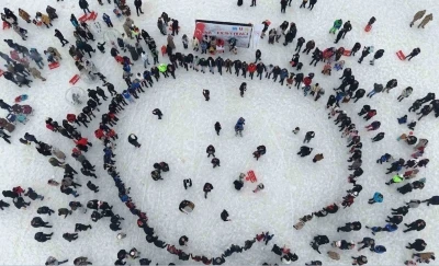 Muş&rsquo;ta "Kar Festivali" renkli g&ouml;r&uuml;nt&uuml;lere sahne oldu
