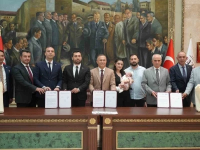 M&Uuml;SİAD Gaziantep Şubesi "Aileye bereket, &ccedil;ocuğa destek" protokol&uuml;n&uuml; imzaladı
