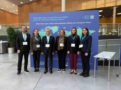 MUSKİ, küresel su yönetiminde Türkiye’yi temsil etti
