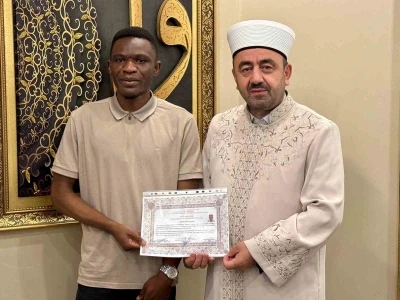 M&uuml;sl&uuml;man olan Zambiyalı Singoma Musa ismini aldı
