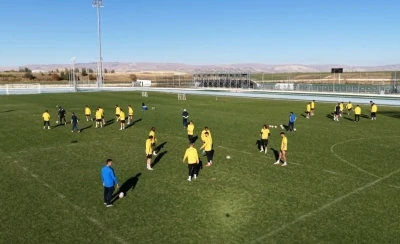 Muşspor, 1461 Trabzon FK maçı hazırlıklarına başladı
