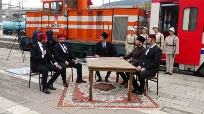 Mustafa Kemal Atatürk’ün Bilecik’e gelişi canlandırıldı
