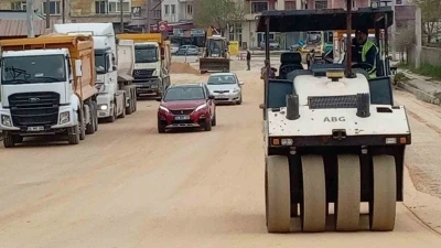 Mustafakemalpaşa&rsquo;nın &uuml;styapısı yenileniyor

