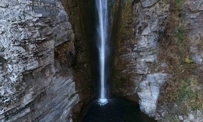 Mutki’nin saklı cenneti Gümüşkanat Şelalesi hayranlık uyandırıyor
