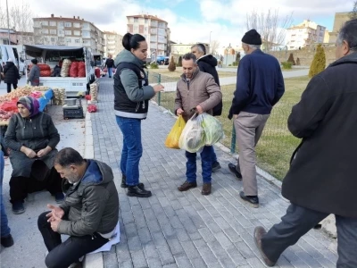 Narkotik ekiplerinden vatandaşlara bilgilendirme
