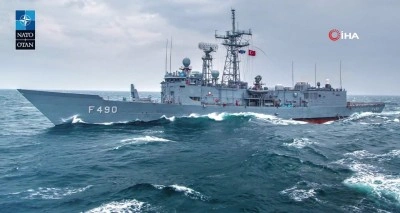 NATO&rsquo;dan TCG Gaziantep fırkateynine ilişkin paylaşım