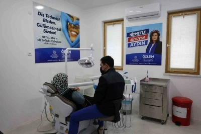 Nazilli Ağız ve Diş Sağlığı Polikliniği&rsquo;ne vatandaşlardan yoğun ilgi
