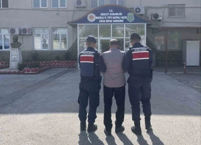 Nazilli&rsquo;de 33 yıl 8 ay hapis cezalı h&uuml;k&uuml;ml&uuml; yakalandı
