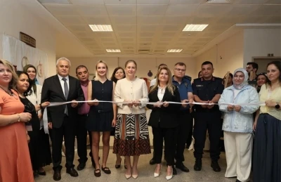 Nazilli&rsquo;de TRSM danışanlarının hazırladığı eserler g&ouml;r&uuml;c&uuml;ye &ccedil;ıktı
