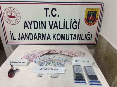 Nazilli&rsquo;de uyuşturucu satıcısına su&ccedil;&uuml;st&uuml;
