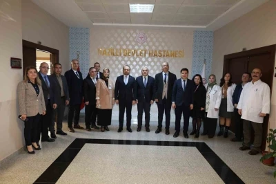 Nazilli&rsquo;deki sağlık hizmetleri yerinde incelendi
