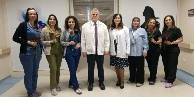 Nazilli Devlet Hastanesi&rsquo;nde Ebeler Haftası kutlandı
