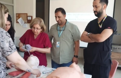 Nazilli Devlet Hastanesi&rsquo;nden Kuyucak İl&ccedil;e Devlet Hastanesi&rsquo;ne hizmet i&ccedil;i eğitim desteği
