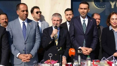 Nebati: "Gazze&rsquo;yi unutmadık, Filistin&rsquo;i unutmadık, Mescid-i Aksa&rsquo;yı unutmadık"
