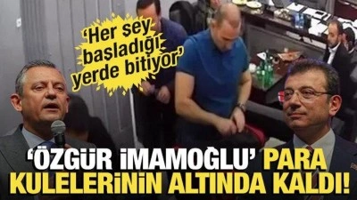 Nedim Şener: ‘Özgür İmamoğlu’ para kulelerinin altında kaldı