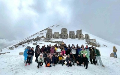 Nemrut Dağı&rsquo;nda uluslararası sanat buluşması