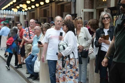 New York&rsquo;ta Trump&rsquo;ın doğum g&uuml;n&uuml;nde protesto konseri
