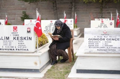 Niğde&rsquo;de bayram arifesinde şehitlikler ziyaret edildi
