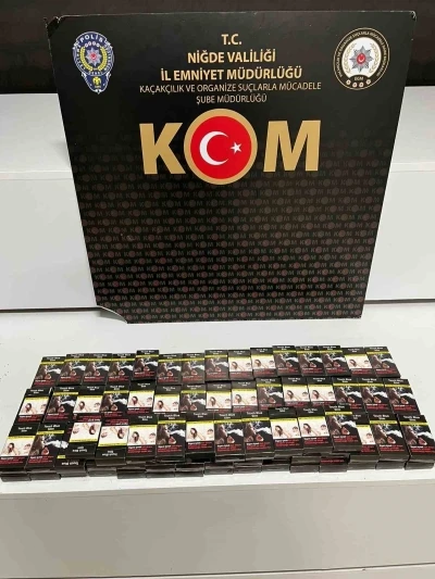 Niğde&rsquo;de ka&ccedil;ak&ccedil;ılık ve sahtecilik operasyonları: 1 tutuklama
