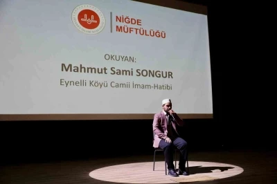Niğde’de &quot;Peygamberimiz, Cami ve Namaz&quot; konferansı düzenlendi
