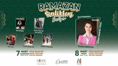 Niğde&rsquo;de Ramazan coşkusu başladı
