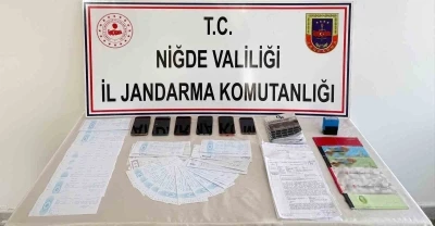 Niğde’de tefecilik operasyonu: 4 şüpheli yakalandı
