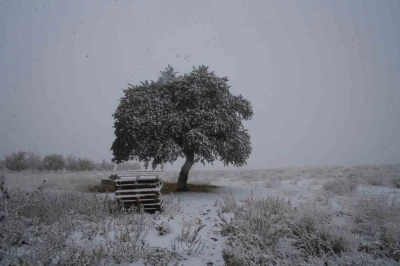 Niğde’nin yüksek kesimlerine mevsimin ilk karı yağdı
