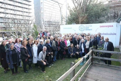 Nil&uuml;fer Belediye Başkanı Şadi &Ouml;zdemir emeklilerle bir araya geldi
