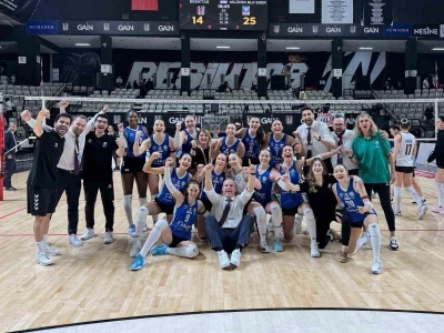 Nilüfer Belediyespor, Beşiktaş’ı set vermeden geçti
