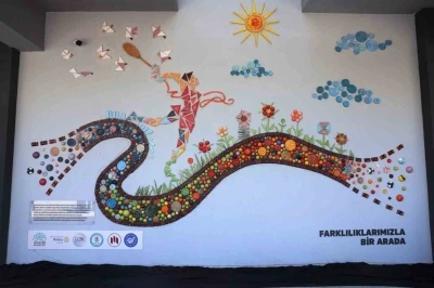 Nil&uuml;fer&rsquo;de renkli dayanışma: Sanat ve sevgi panosu
