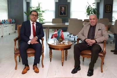 Nil&uuml;fer&rsquo;e Letonya B&uuml;y&uuml;kel&ccedil;isi&rsquo;nden ziyaret
