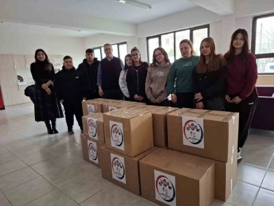 Nil&uuml;fer Hatun MTAL &ouml;ğrencileri har&ccedil;lıklarını iyiliğe d&ouml;n&uuml;şt&uuml;rd&uuml;
