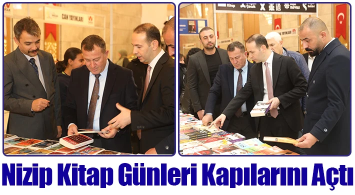 Nizip Kitap G&uuml;nleri Kapılarını A&ccedil;tı