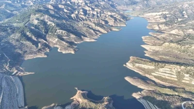 Ocak yağışları İkizdere Barajı&rsquo;nı bereketlendirdi
