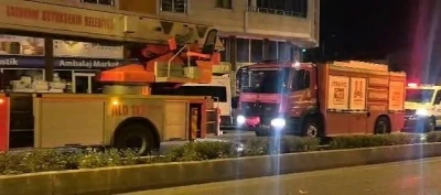 Ocakta unutulan yemek ekipleri alarma geçirdi
