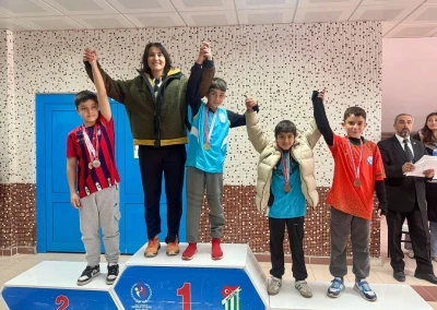 &Ouml;ğrenciler atletizmde il dereceleri elde etti
