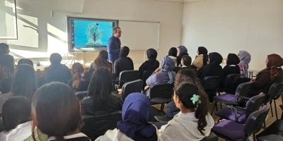 &Ouml;ğrenciler bilin&ccedil;li enerji t&uuml;ketimi hakkında bilgilendirildi
