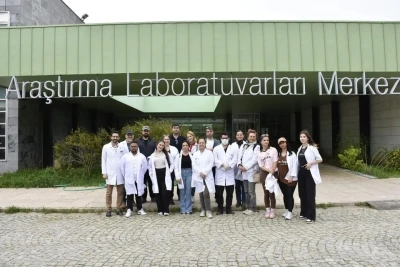 &Ouml;ğrenciler ileri analiz y&ouml;ntemlerini laboratuvarda inceledi
