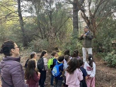 Öğrenciler yaban hayatını yakından tanıdı
