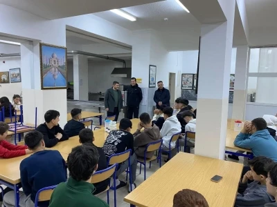 &Ouml;ğrencilere anlamlı Berat Kandil programı
