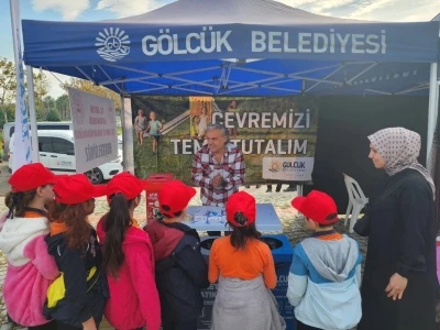Öğrencilere çevre ve sağlıklı beslenme bilinci aşılandı
