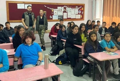 &Ouml;ğrencilere doğa bilinci aşılanıyor
