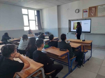 Öğrencilere Gıda Okuryazarlığı eğitimi
