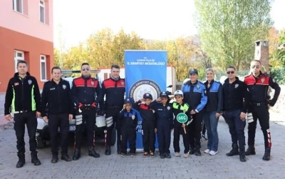 Öğrencilere polislik mesleği anlatıldı
