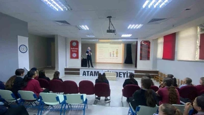 &Ouml;ğrencilere sağlık eğitimi
