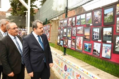 Öğrencilerin gözünden çekilen fotoğraflar sergilendi
